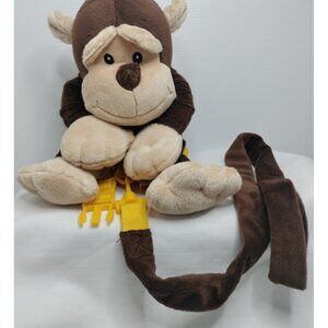 Animal Planet Monkey Plush Backpack Toddler 14"